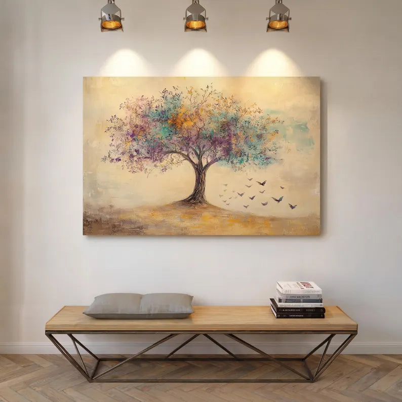 Tree Canvas Wall Art