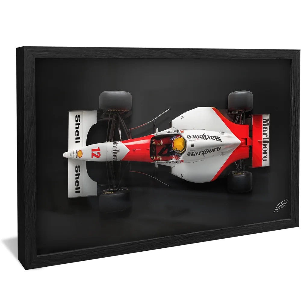 Decorative F1 McLaren Senna V85 Picture