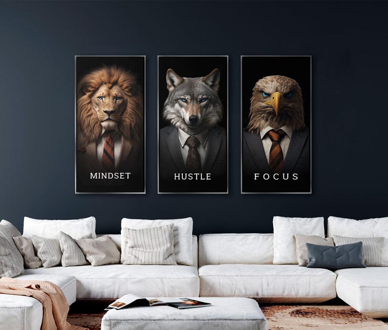 Mindset Hustle Focus.
