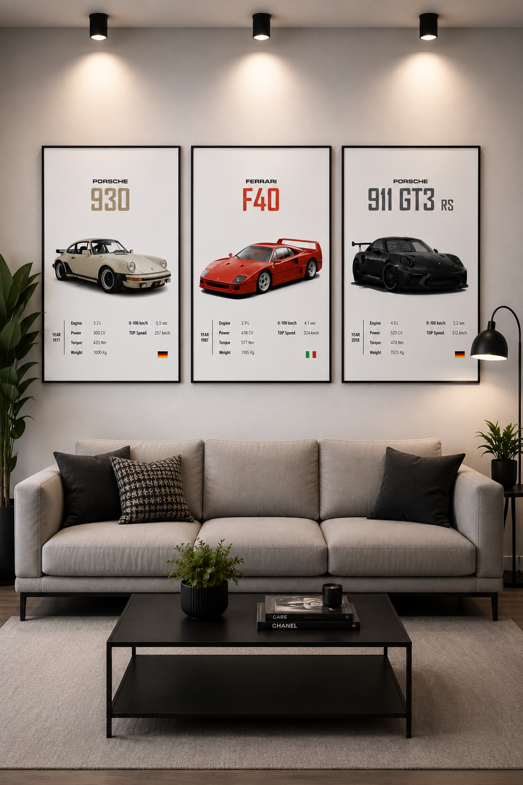 Trinity Cars Wall Posters