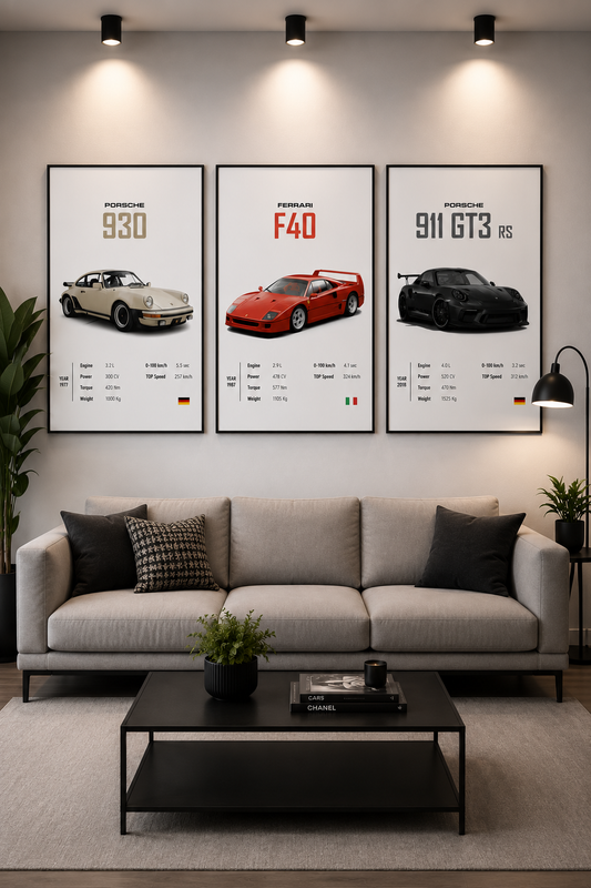 Trinity Cars Wall Posters