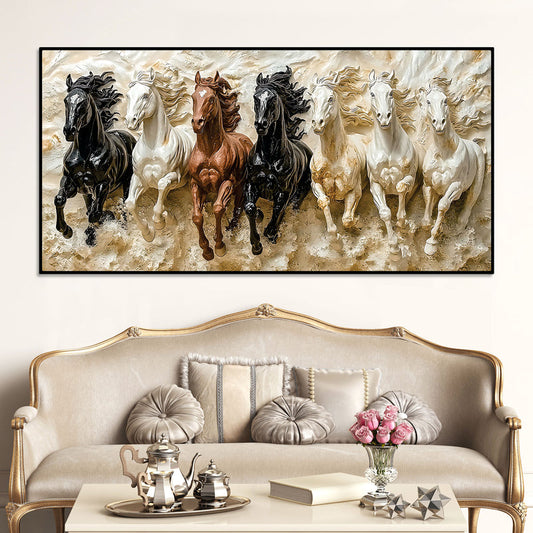 Seven Running Horses