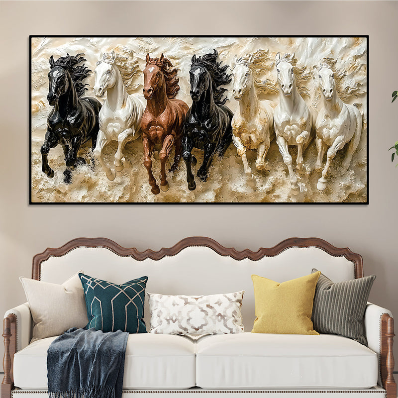 Seven Running Horses
