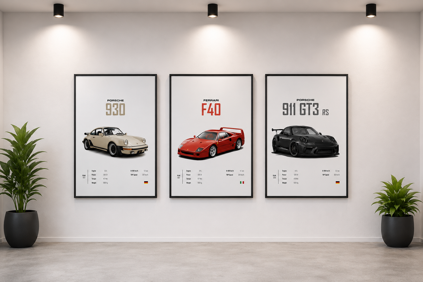 Trinity Cars Wall Posters