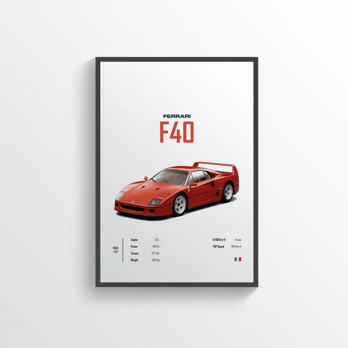 F40 –  Premium  Wall Art