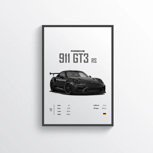Midnight   GT   Racer   –   Premium   Wall   Art