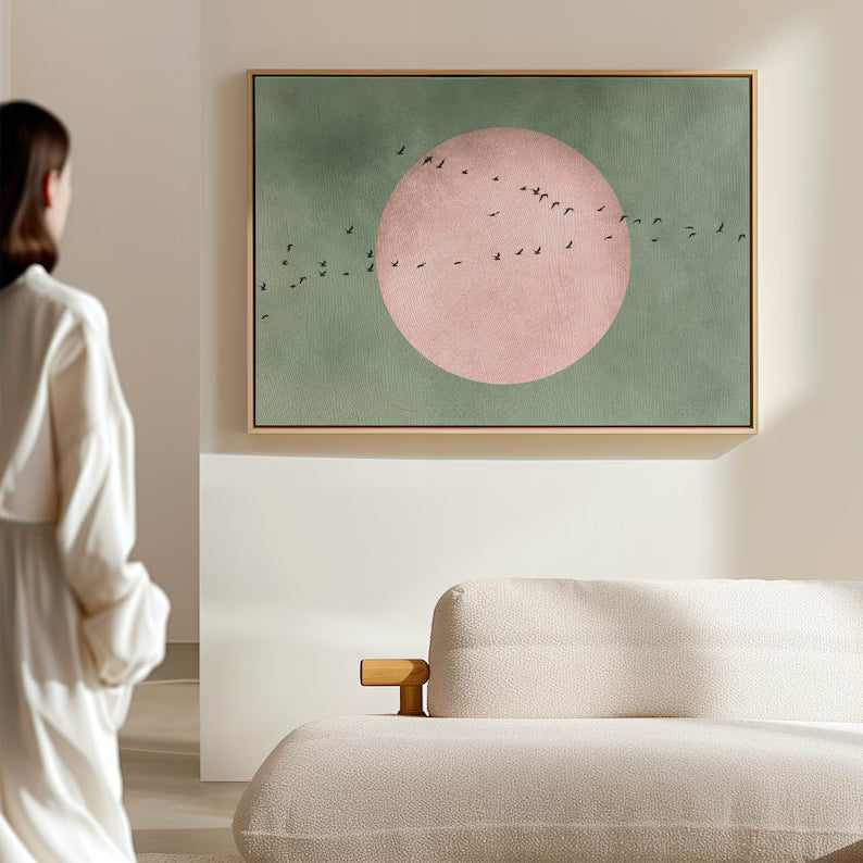 Sage Green Japandi Canvas
