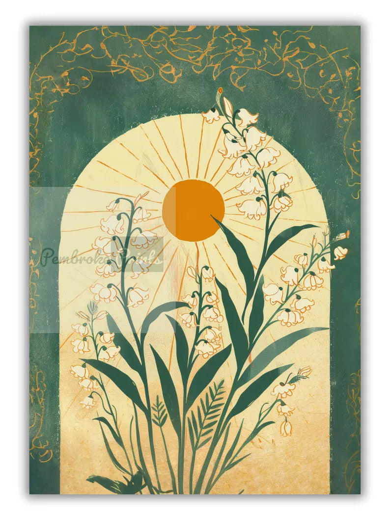 Lily of the Valley Emerald Green Sun