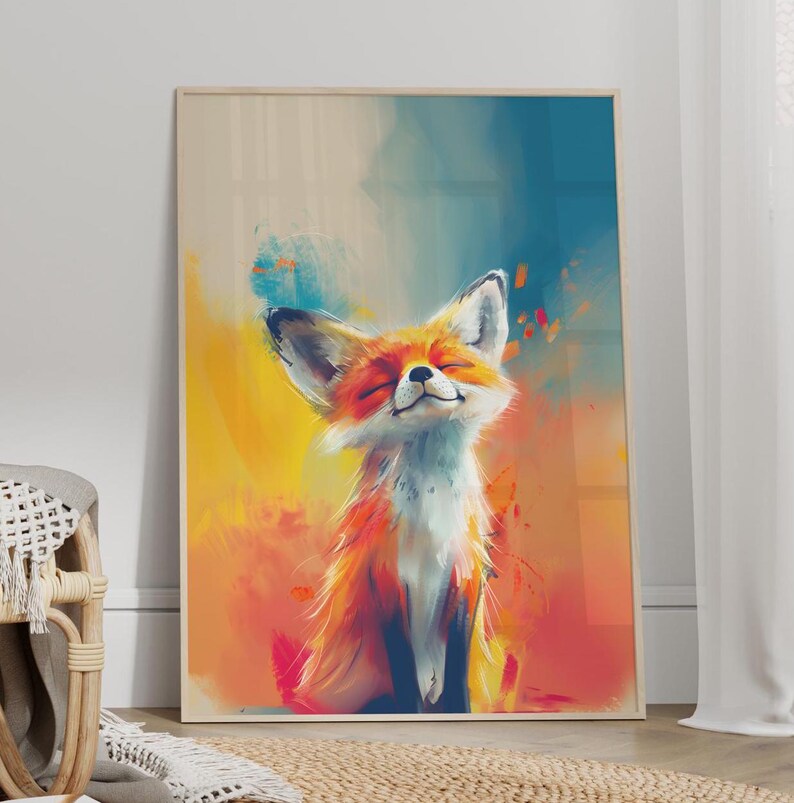 Little Fox Art Poster