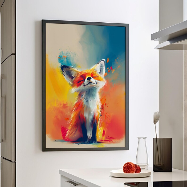 Little Fox Art Poster