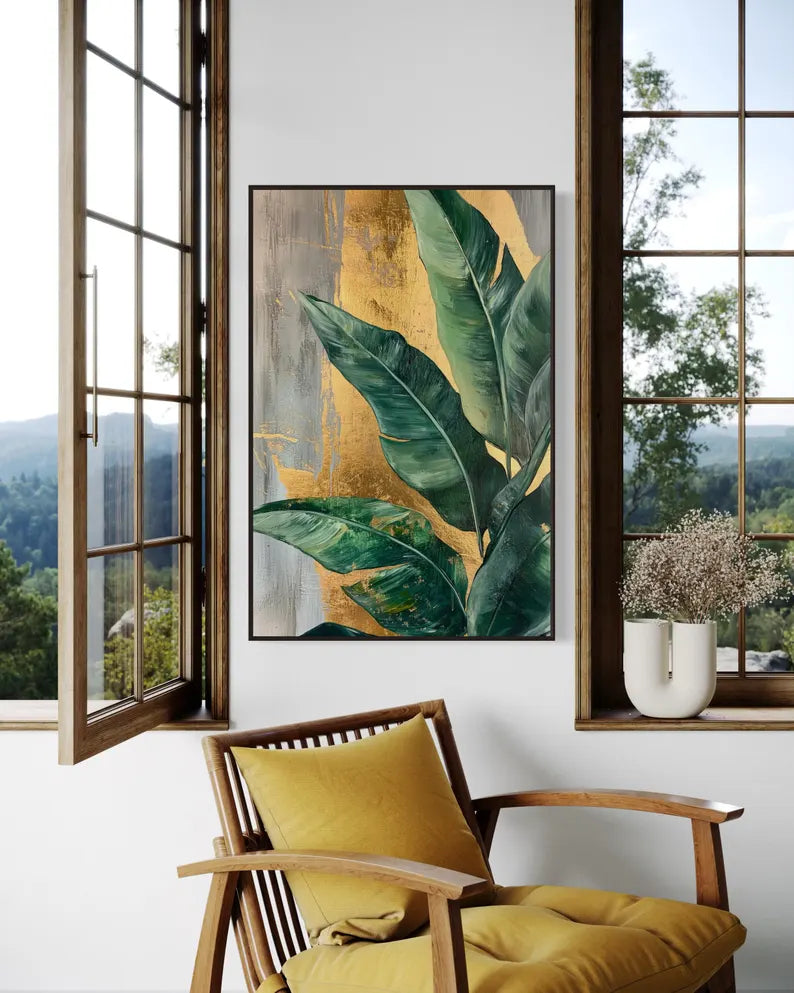 Banana Leaf Art