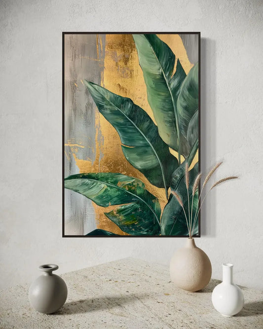 Banana Leaf Art