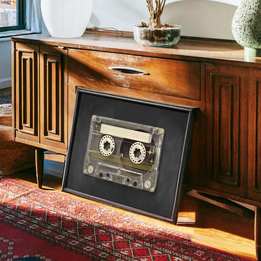 Retro Cassette Tape Canvas