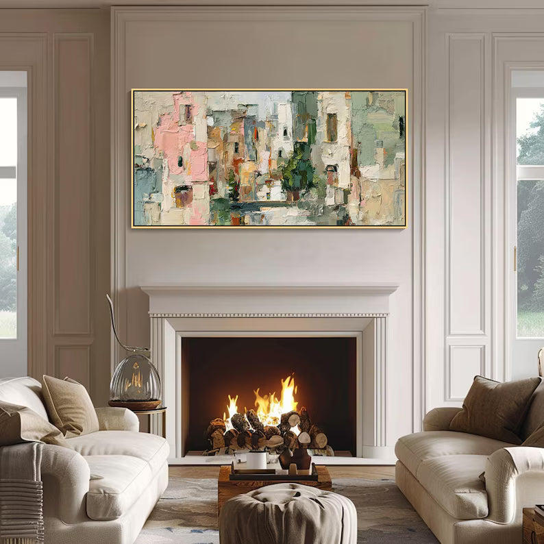 Wall Art Abstract Urban Landscape