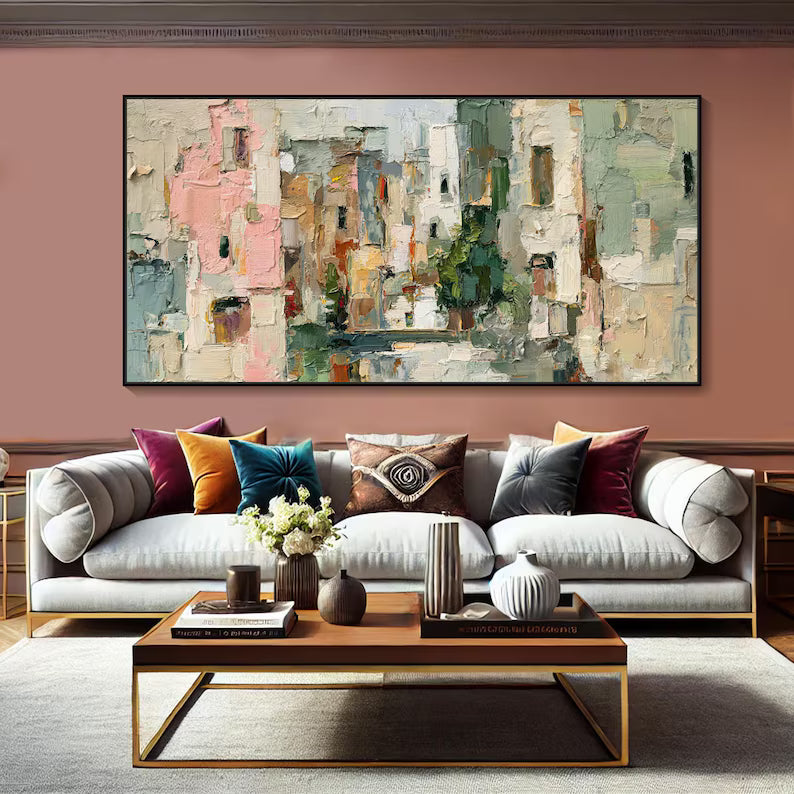 Wall Art Abstract Urban Landscape