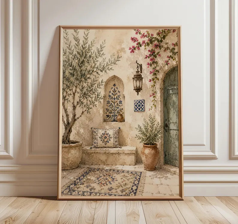 Palestinian Courtyard