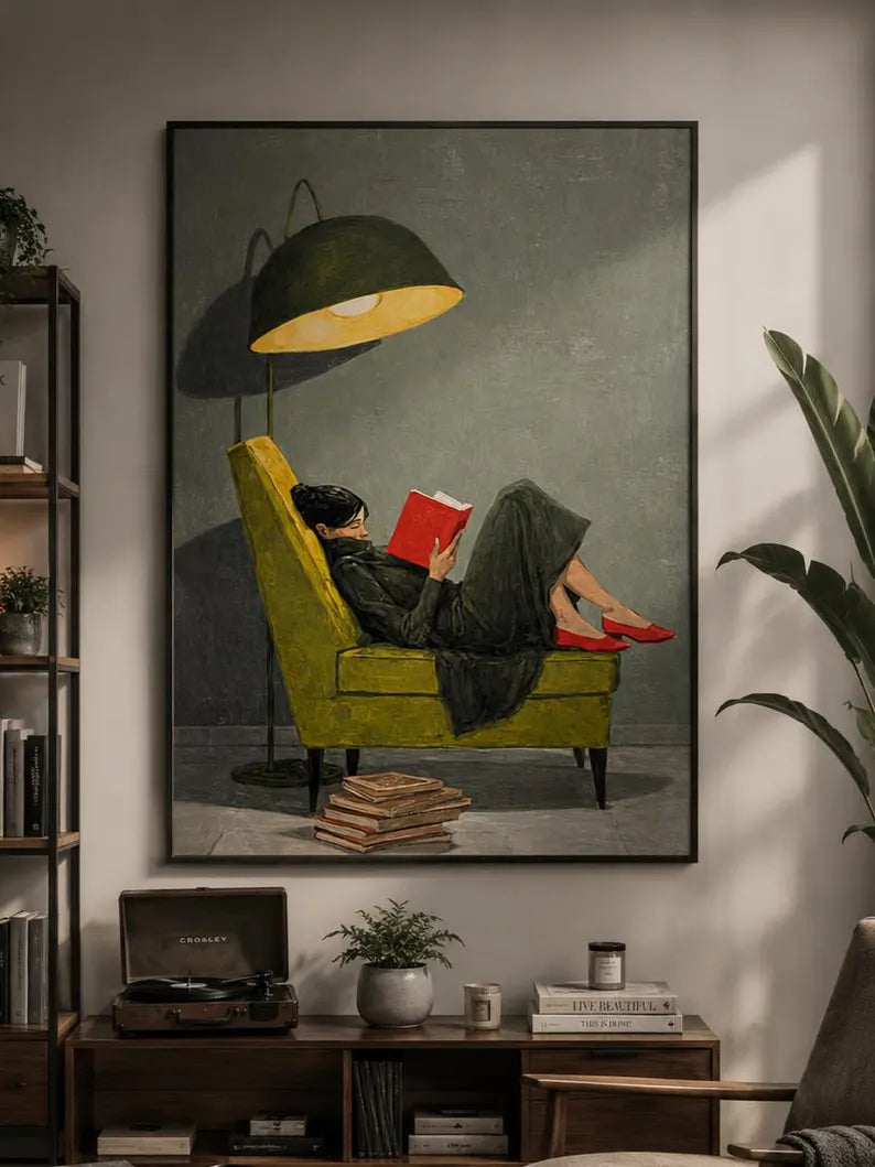 Cozy Reading Moment