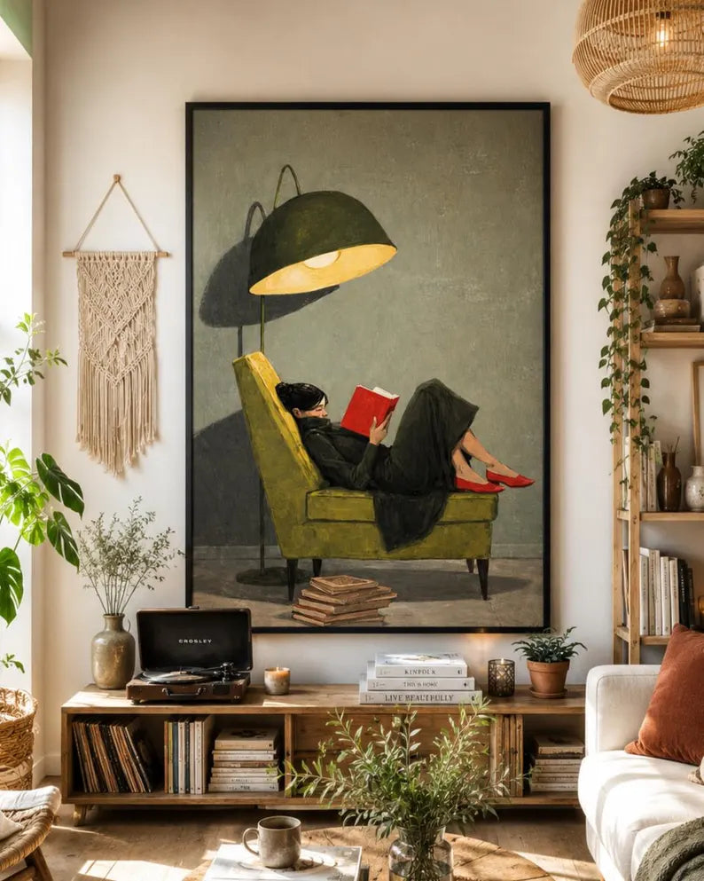 Cozy Reading Moment