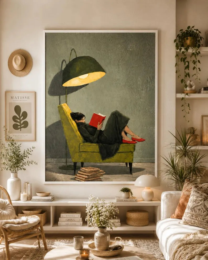 Cozy Reading Moment