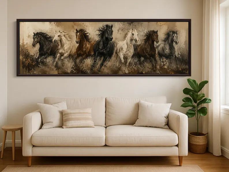 Seven Running Horses