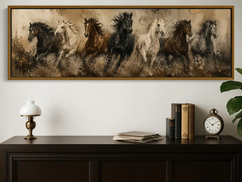 Seven Running Horses
