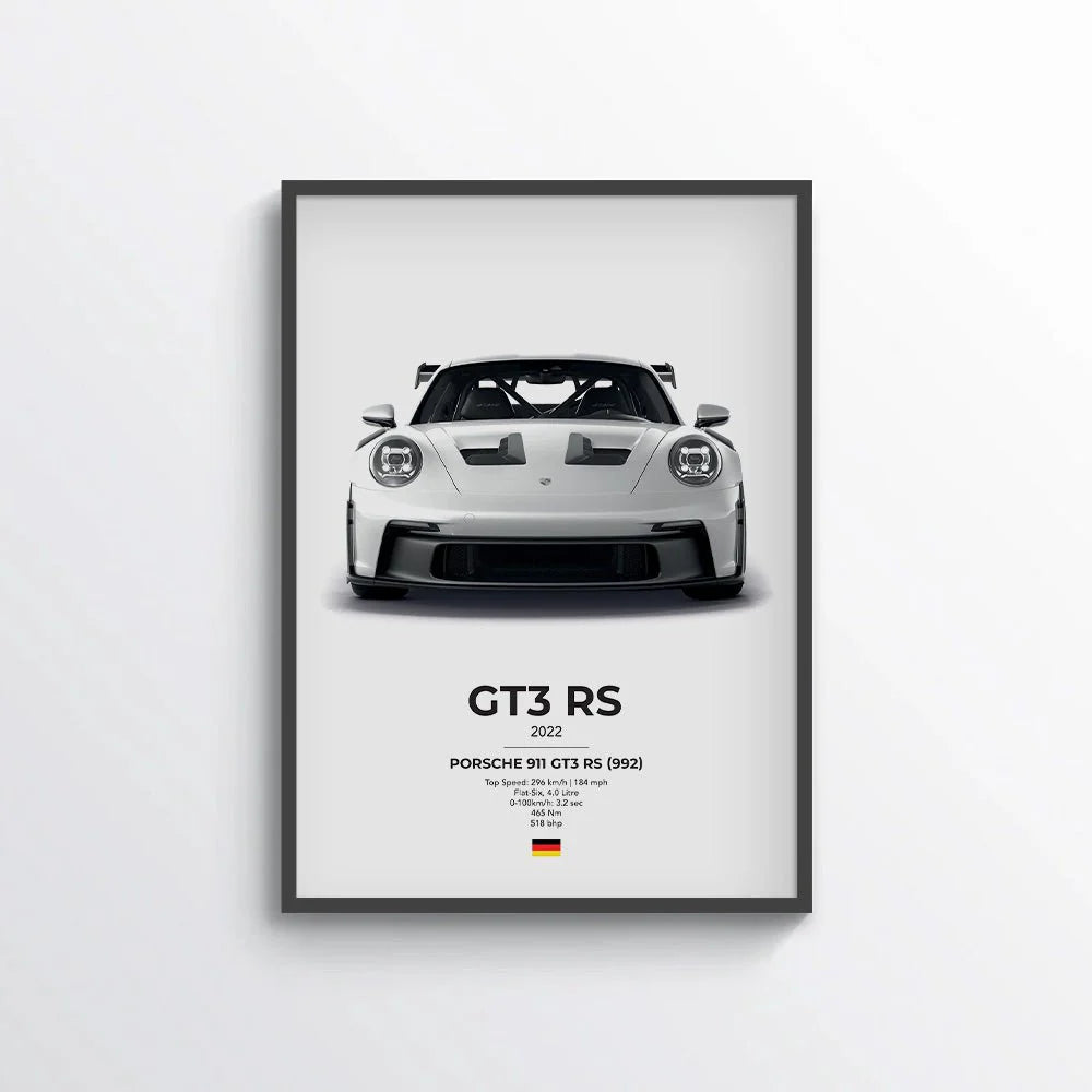 Porsche 911 GT3 RS (992) Poster