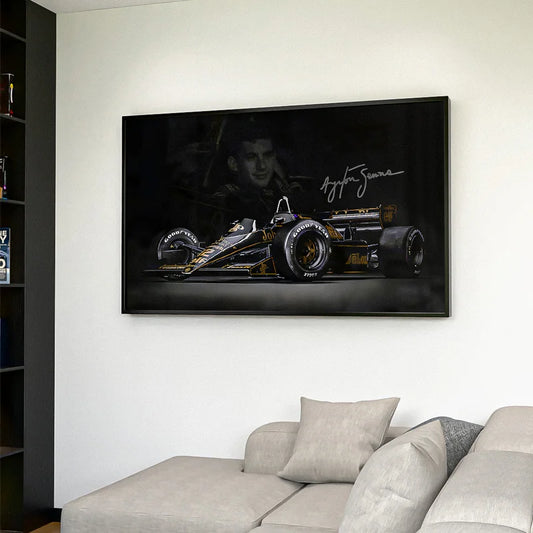 Ayrton Senna Decorative Picture