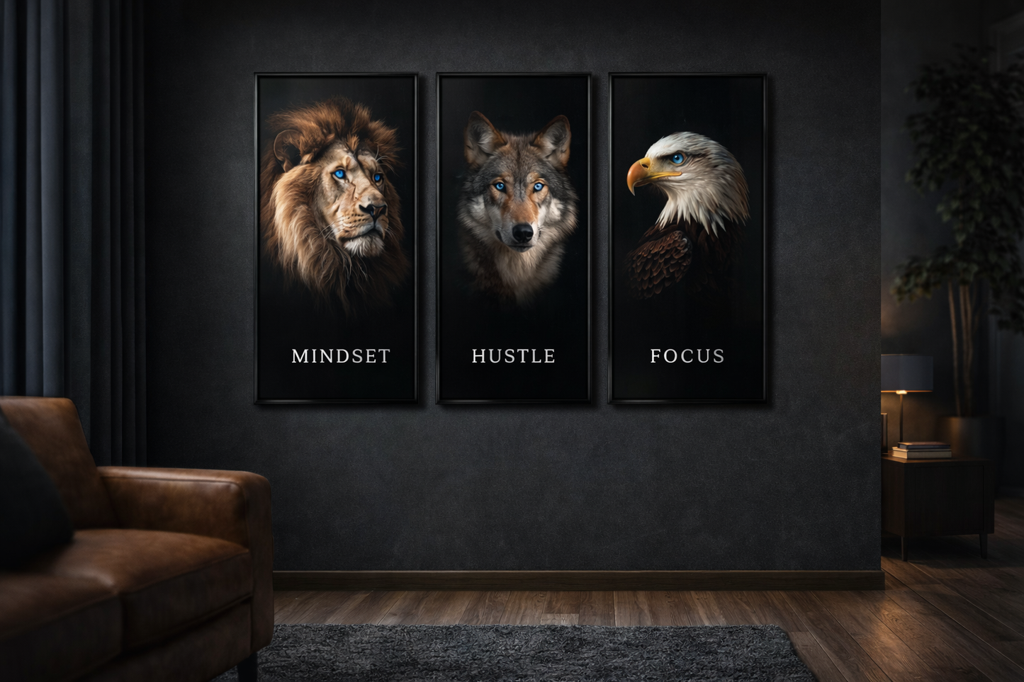 Mindset, Hustle, Focus.