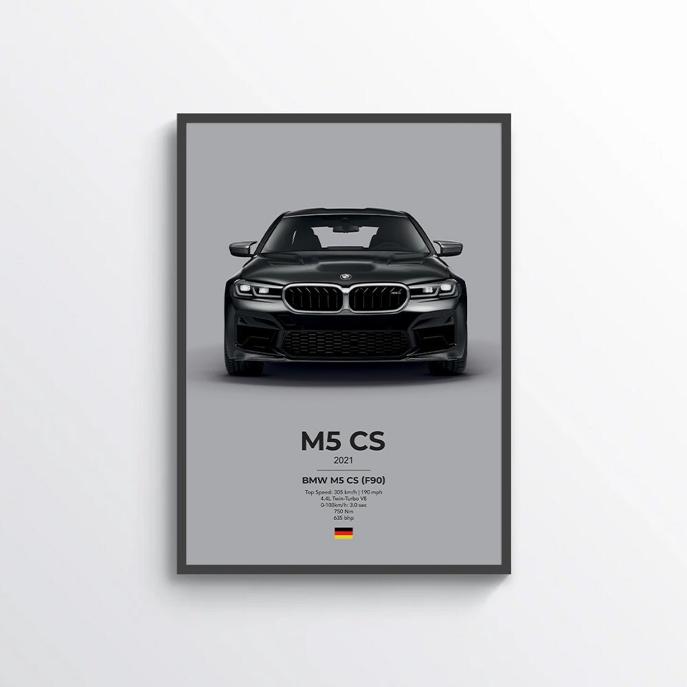 BMW M5 CS (F90) Poster
