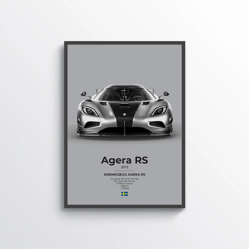 Koenigsegg Agera RS Poster
