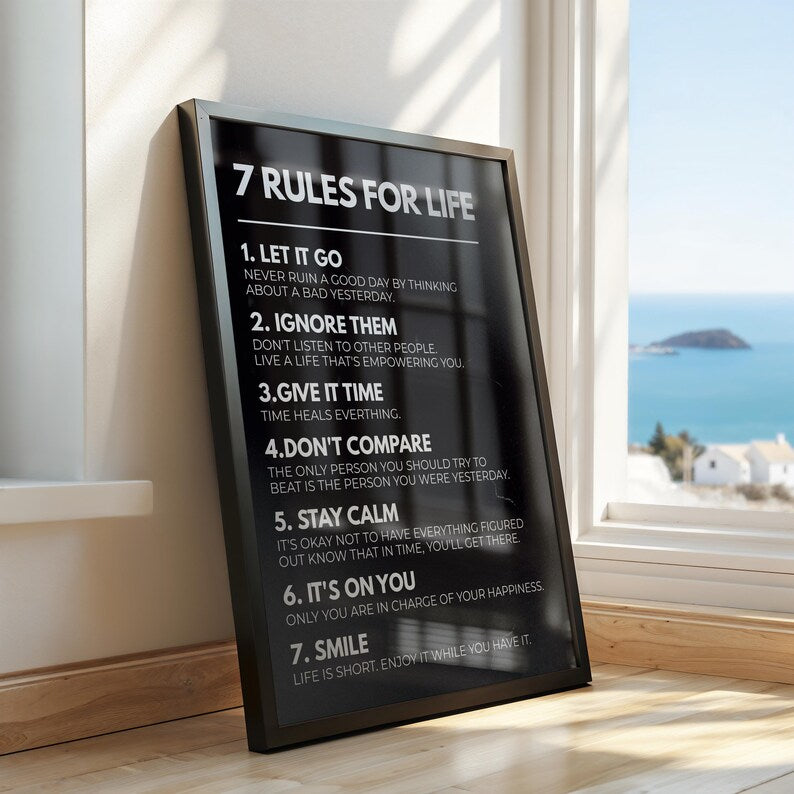 Set Of 3 Motivational Wall Frames
