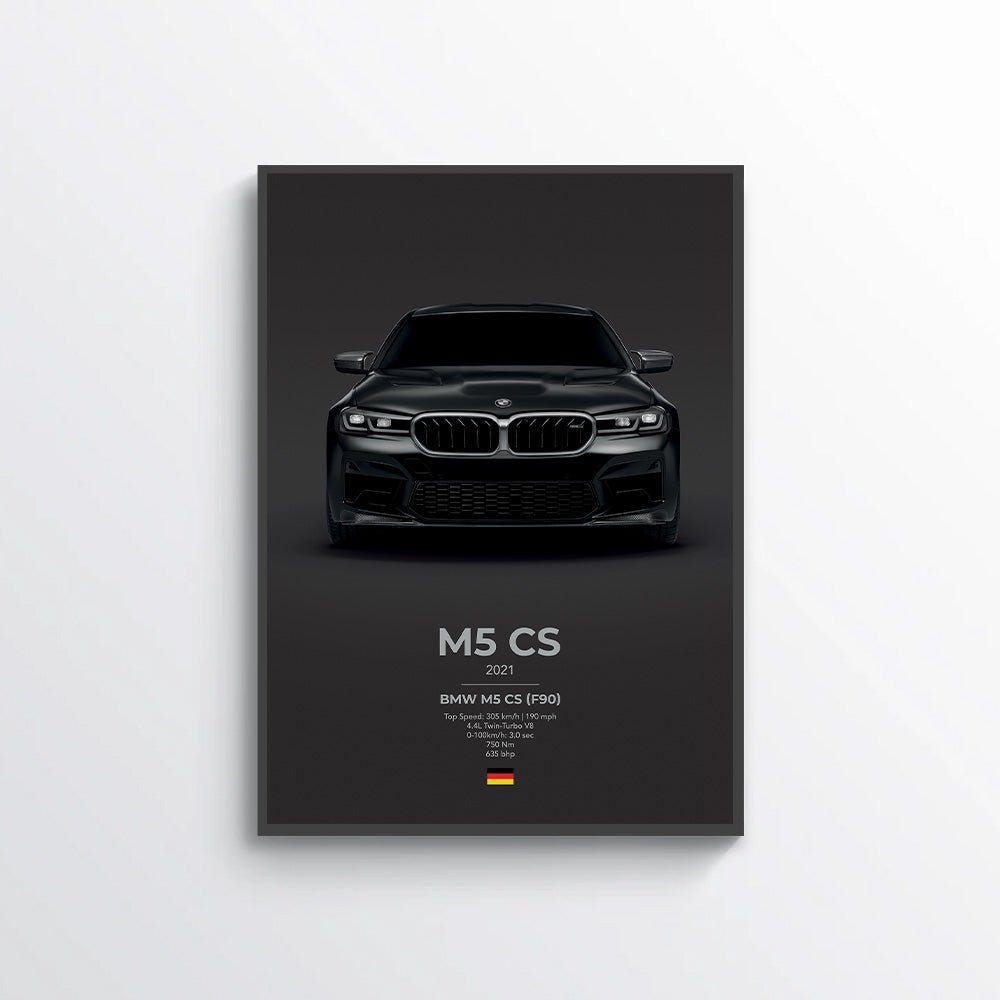 BMW M5 CS (F90) Poster
