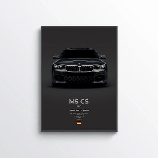 BMW M5 CS (F90) Poster