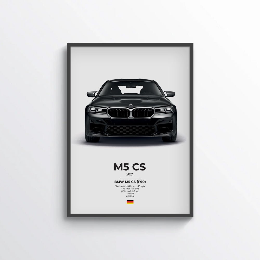 BMW M5 CS (F90) Poster