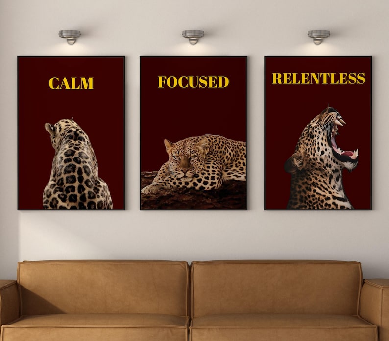 Calm Focused Relentless.