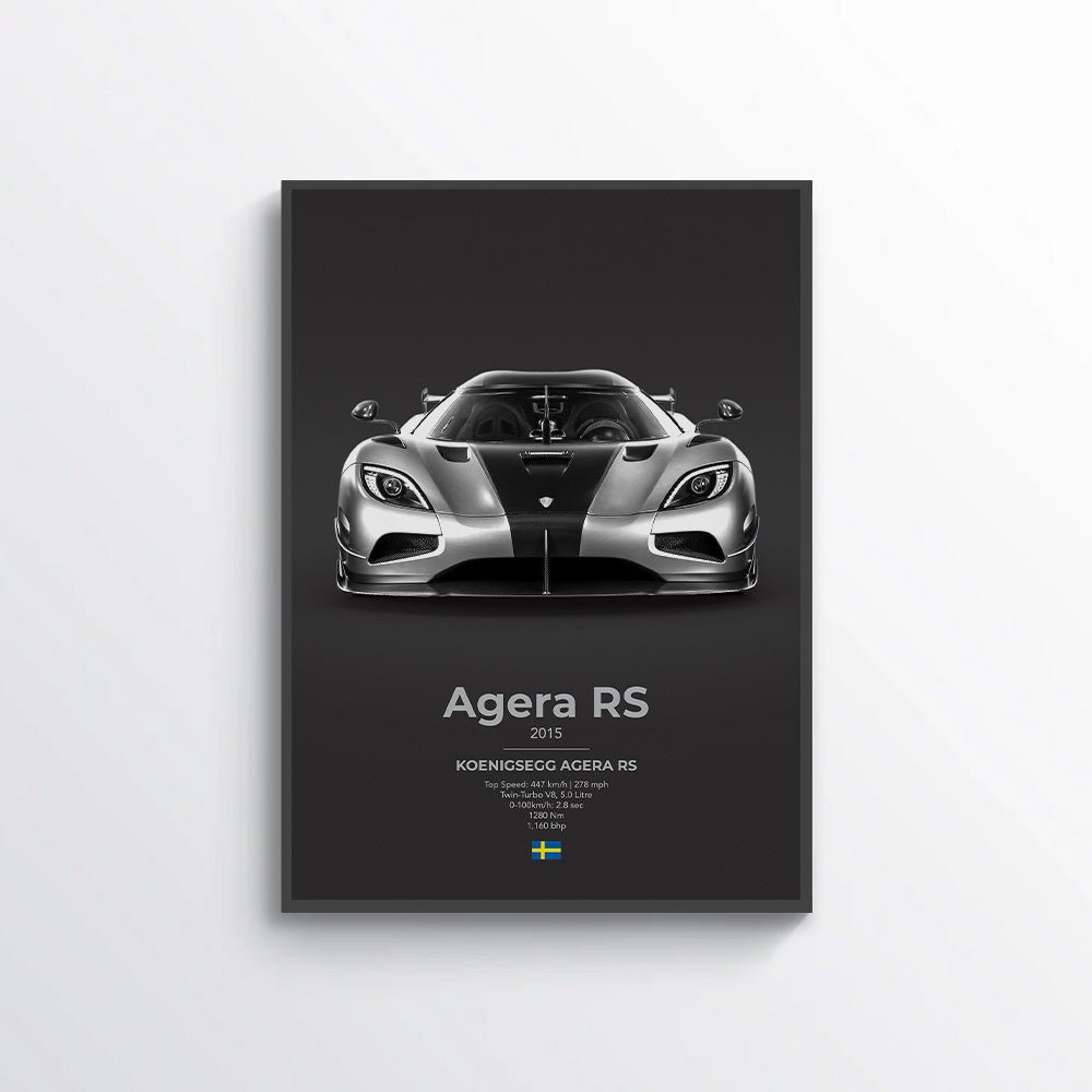 Koenigsegg Agera RS Poster