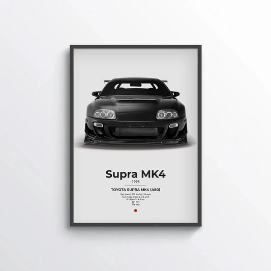 Toyota Supra Mk4 Poster